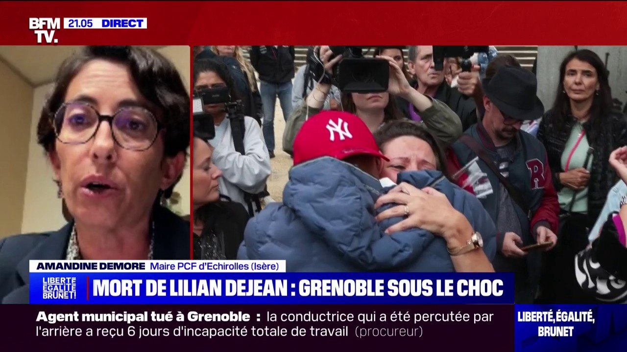 "J'appelle l'État à prendre ses responsabilités sur ces questions": Amandine Demore, maire PCF d'Echirolles, réagit à la mort par balles d'un agent municipal de la ville de Grenoble
