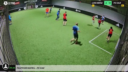 Faute de Kévin L - FC CAZ