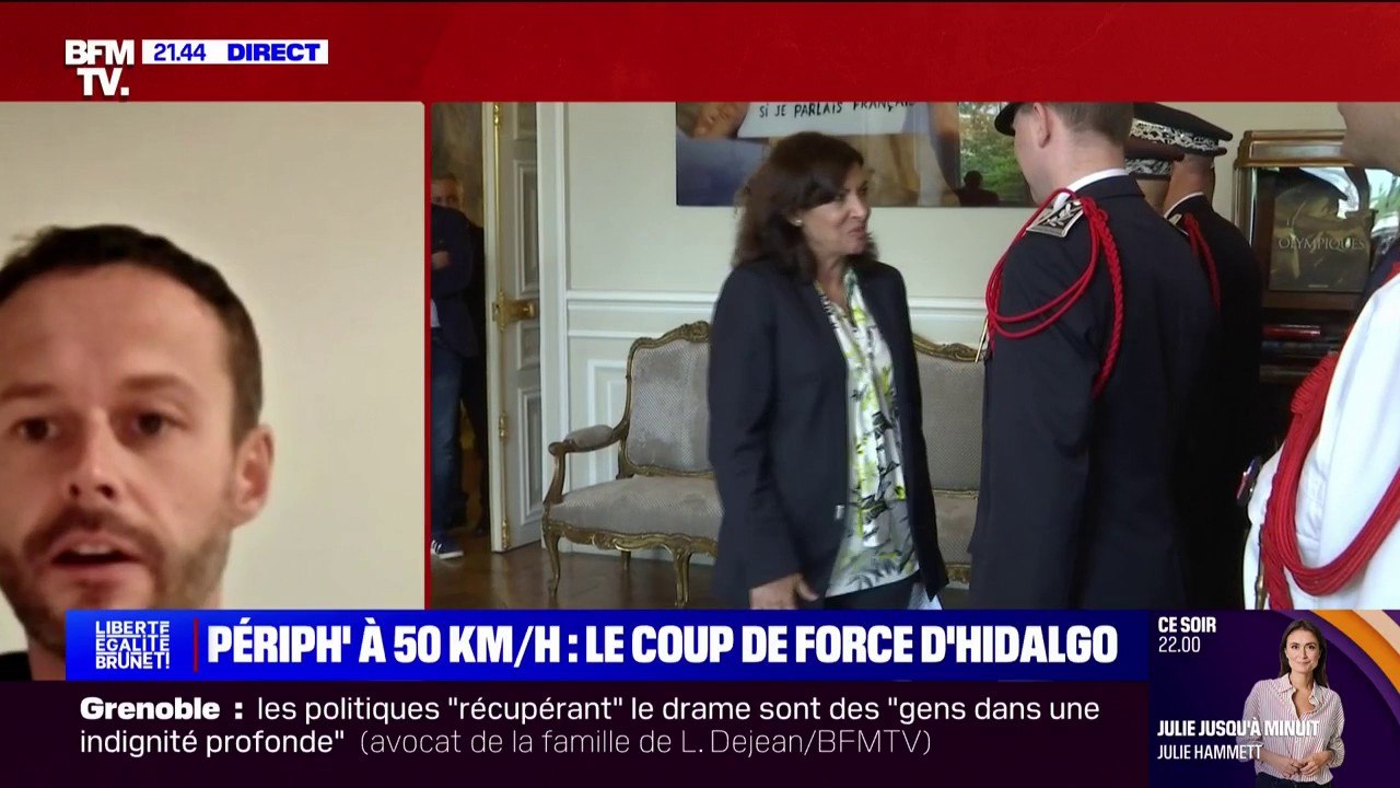 Abaissement de la vitesse sur le périphérique parisien: "Cette décision est le fruit d'un processus de travail qui date de plusieurs années", indique David Belliard (adjoint à la mairie de Paris)