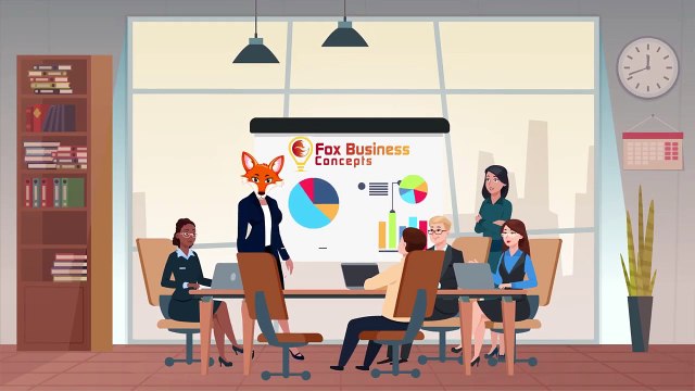 Promotional Infographic Video for Fox Business Concepts by Whimsitoons _ 2D Animation