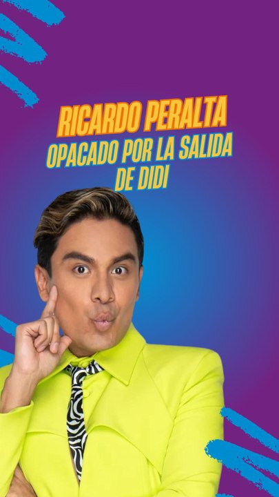 Eliminación de Ricardo Peralta  es opacada por la salida de DIDI