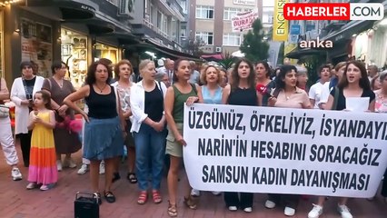 Samsun Kadın Dayanışması, Narin Güran'ın Katledilmesine Tepki Gösterdi