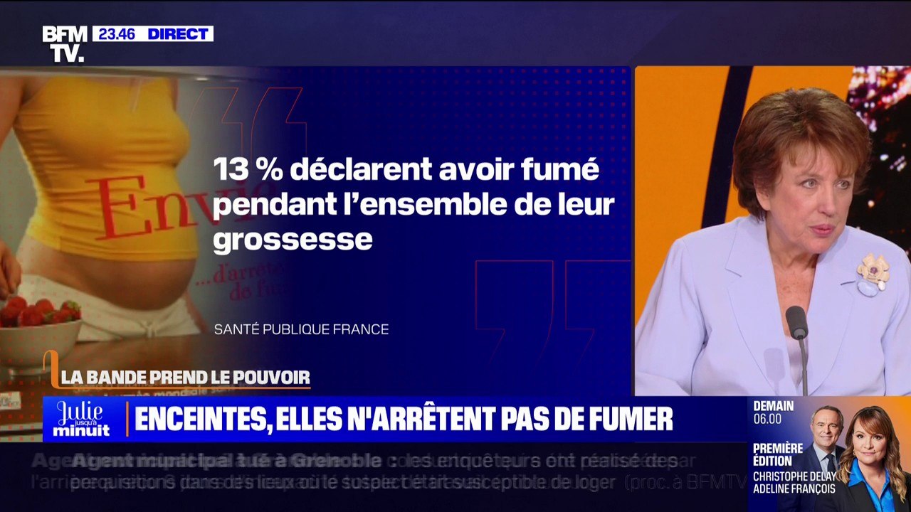 LA BANDE PREND LE POUVOIR - 13% des femmes enceintes déclarent avoir fumé pendant l'ensemble de leur grossesse