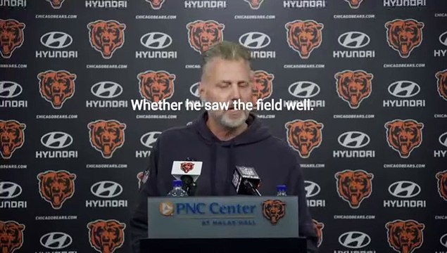 Matt Eberflus Reviews Caleb Williams Debut.mp4