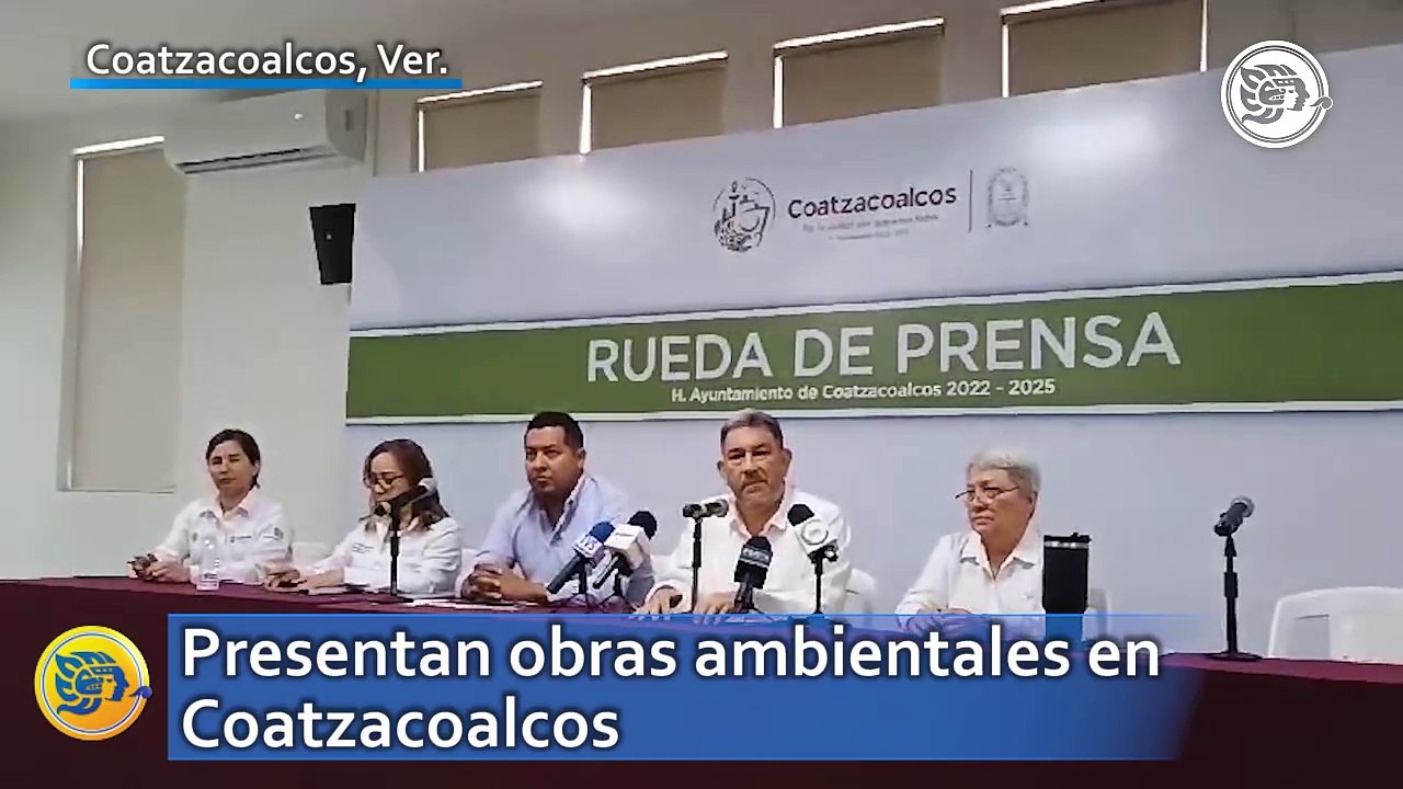 Presentan obras ambientales en Coatzacoalcos: ésta es su inversión