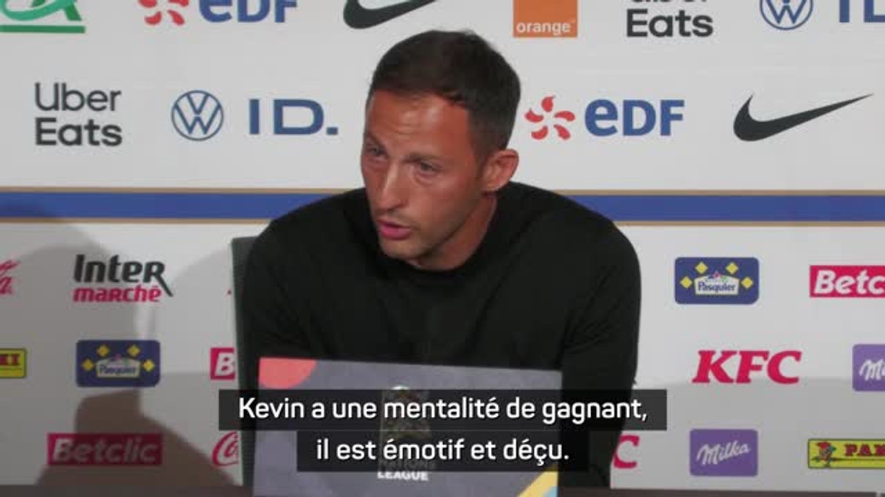 Belgique - Tedesco après les mots forts de De Bruyne : "C'est un gagnant, il est émotif et déçu"