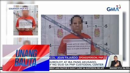 Alice Guo at Pastor Apollo Quiboloy, naka-detain sa PNP Custodial Center | Unang Balita