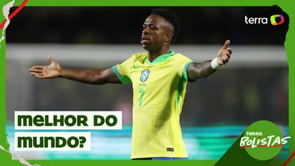 Vini Jr. não consegue brilhar na Seleção