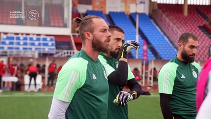 Algérie : Dernier entrainement avant d'affronter le Liberia