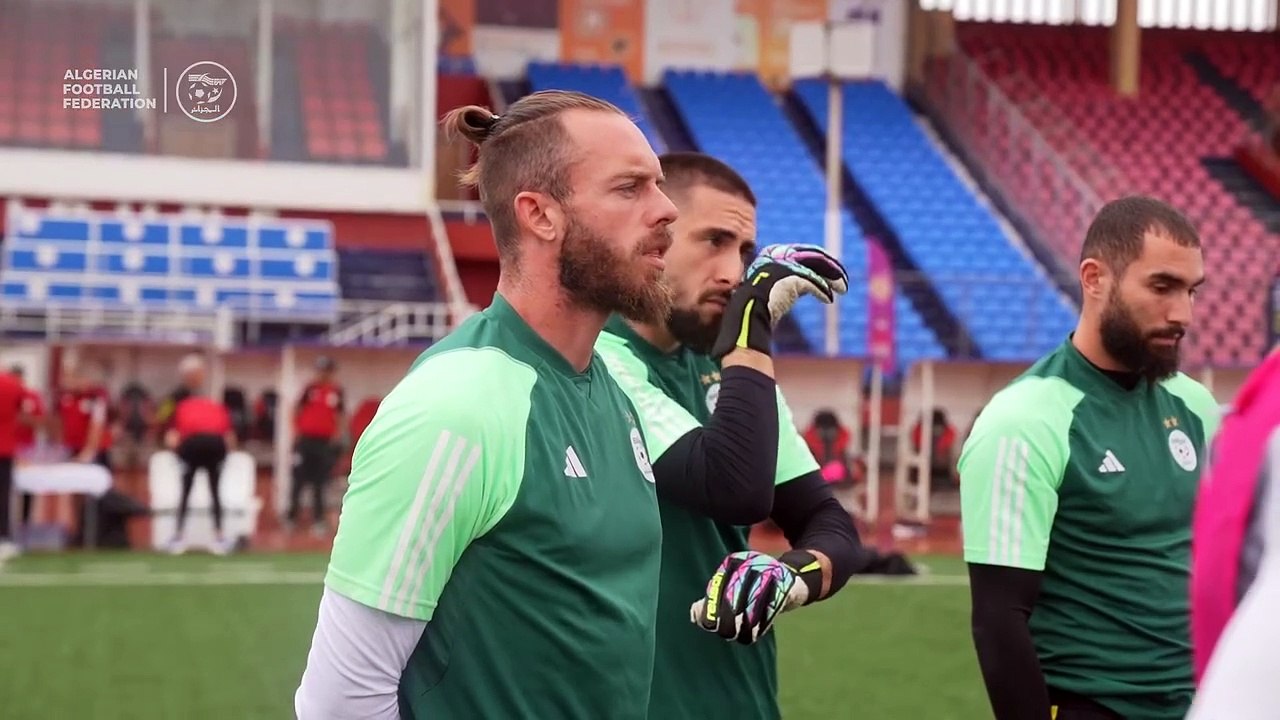 Algérie : Dernier entrainement avant d'affronter le Liberia