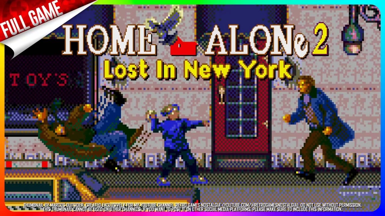 Home Alone 2: Lost in New York [Sega Genesis ‧ US]