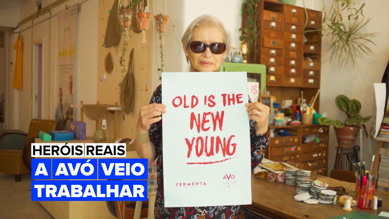 Heróis Reais: A Avó Veio Trabalhar