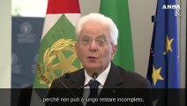 Ue, Mattarella: 