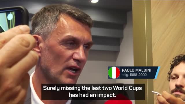 Maldini insists Italy 'will always be a protagonist' in world football