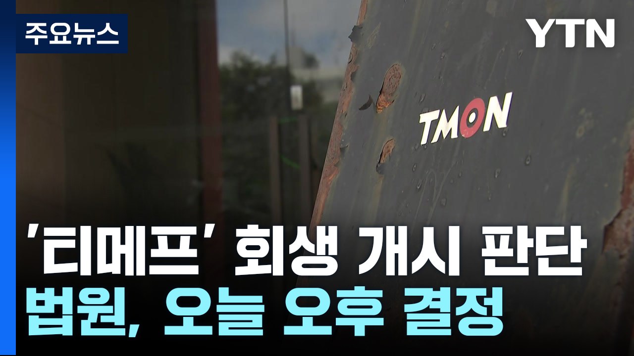 '티메프' 회생 절차 개시 여부 오늘 오후 결정 / YTN