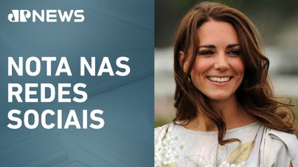 Kate Middleton anuncia fim de tratamento de quimioterapia