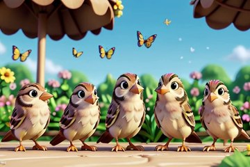 Sparrow's Melody KidsMusic_kidssongs_nursery rhymes_kids story time_DancingAnimals_CreativePlaytime
