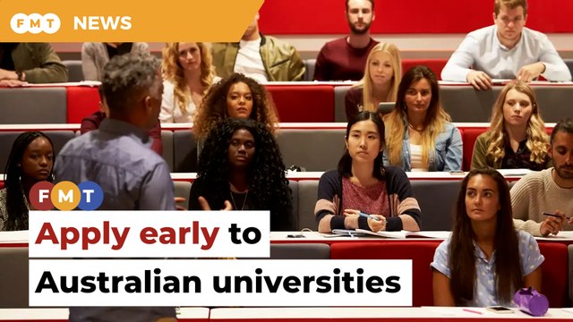 Avoid last-minute applications to Australian universities, students told