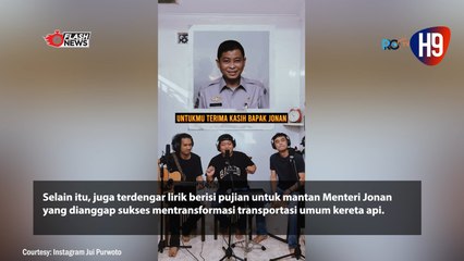 Komika Jui Purwoto Sindir Rencana Kenaikan Tarif KRL Pakai Parodi Lagu Bernadya