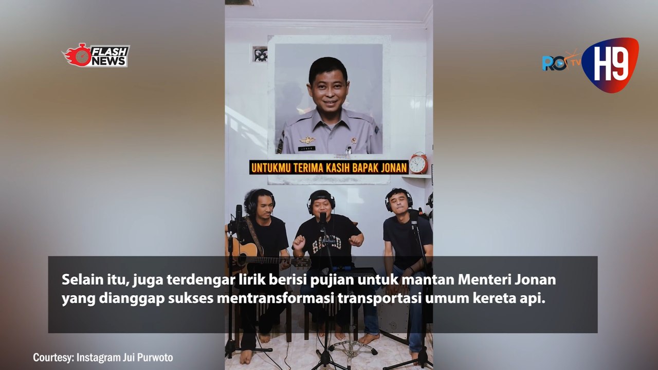 Komika Jui Purwoto Sindir Rencana Kenaikan Tarif KRL Pakai Parodi Lagu Bernadya