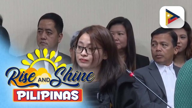 Alice Guo, muling nagisa sa pagdinig ng Senado