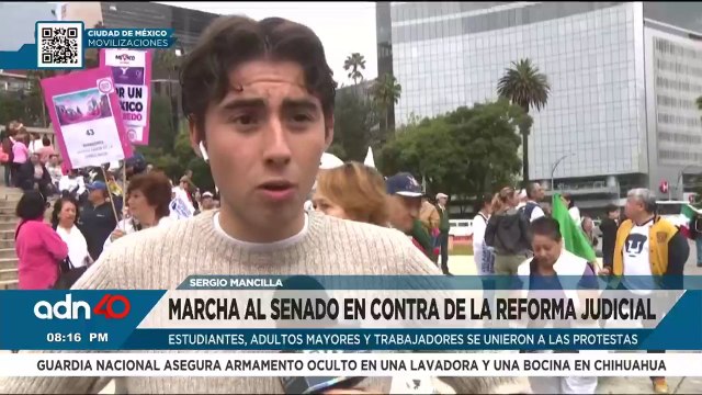 Miles de mexicanos alzaron la voz contra la Reforma al Poder Judicial