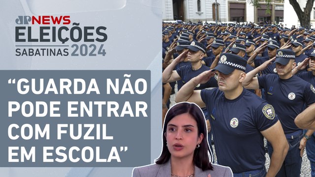 Tabata detalha plano para segurança pública em SP: “Trazer mil novos guardas para GCM” | SABATINA JP