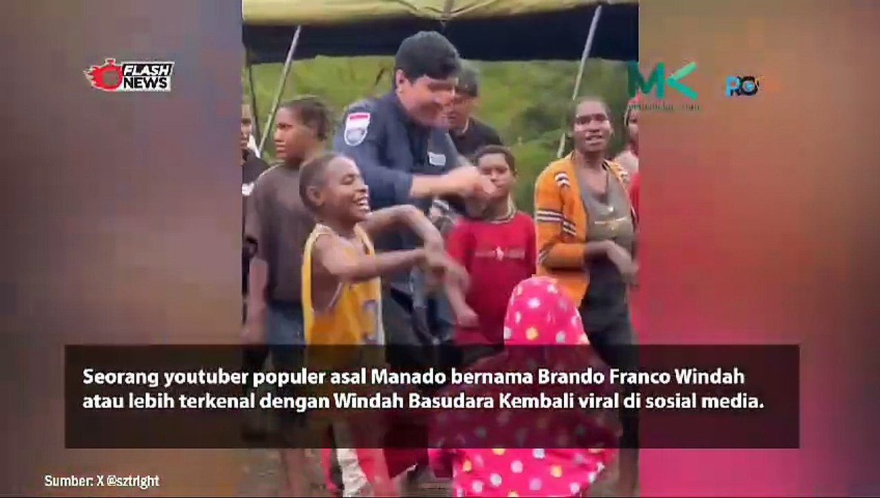 YouTuber Windah Basudara Viral Karena Bakal Bangun Sekolah Gratis di Papua