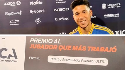 Pol Fernández, ex Cruz Azul, recibe un taladro tras ser nombrado MVP con Boca en la Copa Argentina