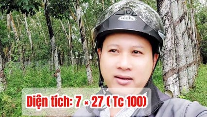 Đất Dầu Tiếng I Bán gấp lô đất 7 x 27 ( Tc 100) Giá rẽ #580