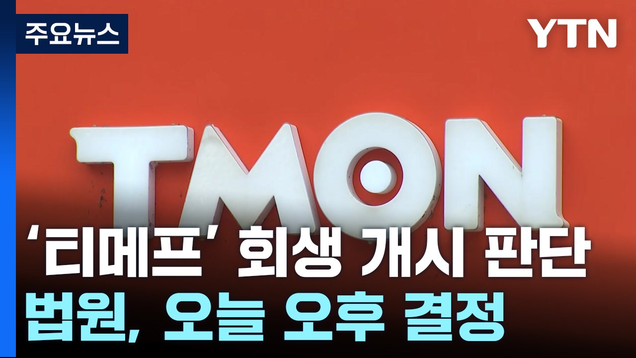 '티메프' 회생 절차 개시 여부 오후 3∼4시쯤 결정 / YTN