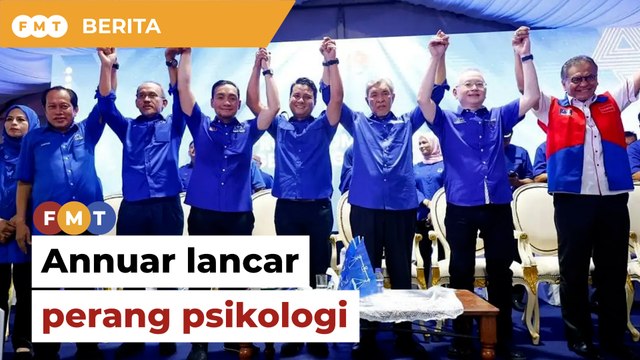 PRK Mahkota: Annuar lancar perang psikologi terhadap BN, tak perkecil Bersatu