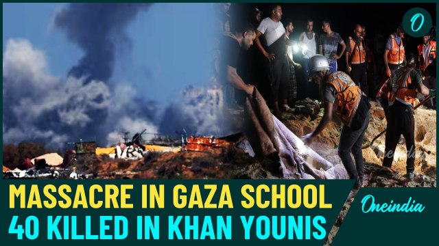 Khan Younis School Bloodbath: IDF Massacres 40 in Gaza School As Al-Qassam Kill Troops