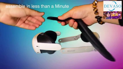 Devaso T1 Elite Head strap for Quest 3