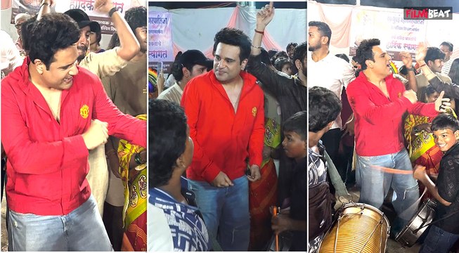 Ganpati Visarjan 2024: गणपति बप्पा के विसर्जन पर Krushna Abhishek ने मचाई धूम, जमकर किया Dance