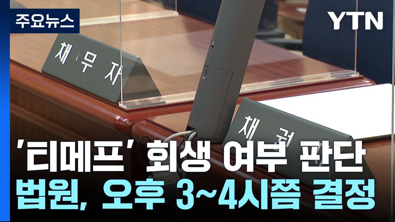 '티메프' 회생 절차 개시될까...법원, 잠시 뒤 결정 / YTN
