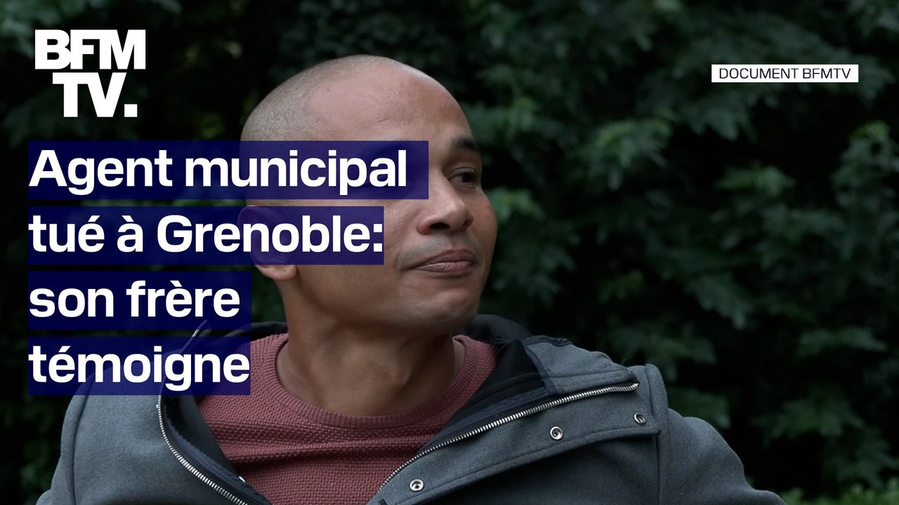 "C'est touchant de voir que c'était une personne appréciée": le frère de Lilian Dejean, agent municipal tué à Grenoble, témoigne