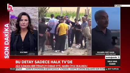 Narin cinayetinde, Halk TV muhabirine ölüm tehdidi