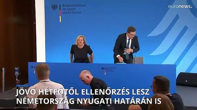 Az illegális migráció miatt Németország az összes határán bevezeti az ellenőrzést