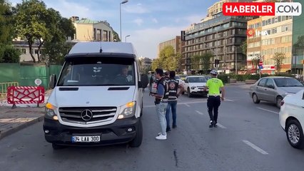 İstanbul'da öğrenci servislerine yönelik denetimler sürüyor