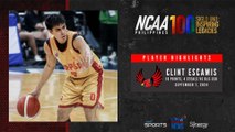 Player Highlights - Clint Escamis vs. DLS-CSB | NCAA Season 100