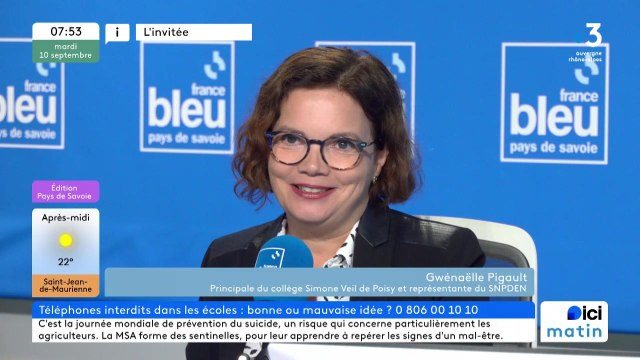 Gwenaëlle Pigault, principale du collège Simone Veil de Poisy et représentante en Haute-Savoie du Syndicat SNPDEN : pour mettre en place les groupes de besoins, comme d'habitude on a des problèmes de timing et de moyens