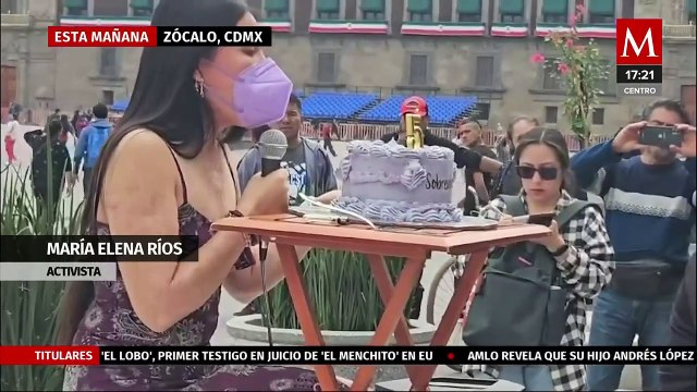 María Elena Ríos conmemora 5 años de sobrevivir a ataque de ácido