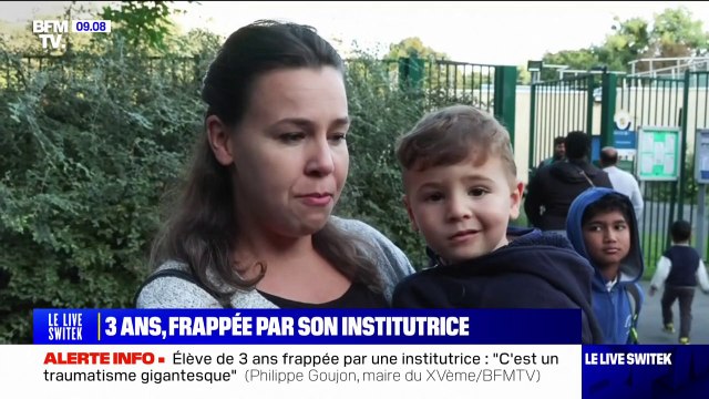 Élève de 3 ans frappée par une institutrice: Quand j'ai vu la vidéo, j'ai été choquée , réagit une mère d'élève