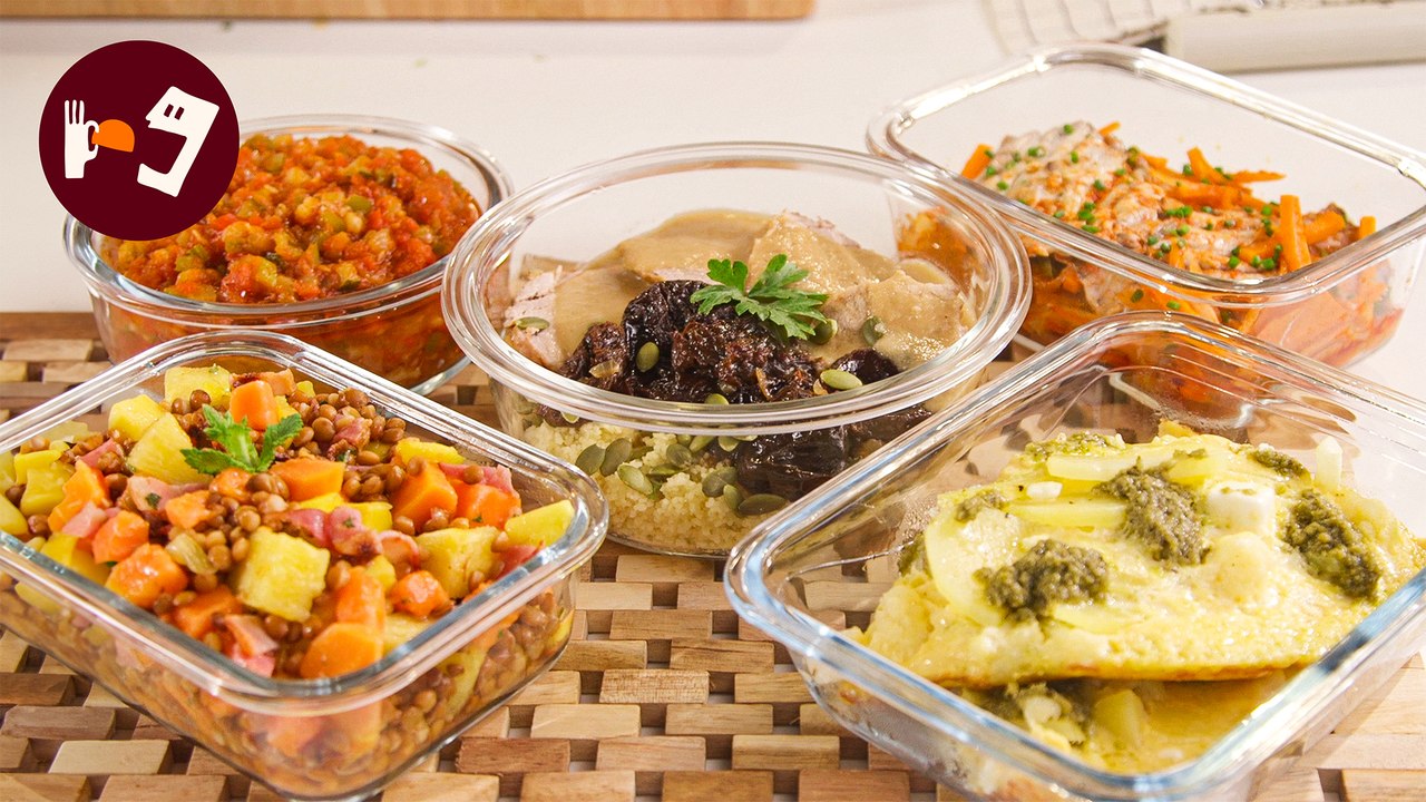 Menu SEMANAL SANO y FACIL | Recetas de PISTO, ESCABECHE de caballa, Solomillo con CIRUELAS y MÁS