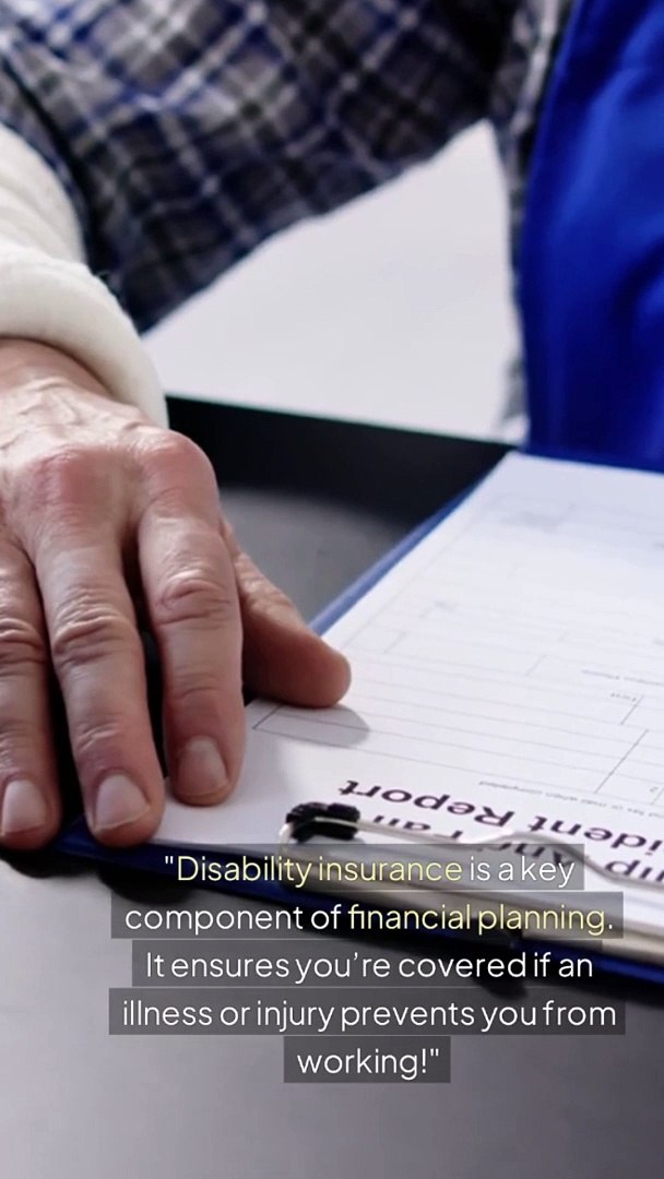 ⁣Disability Insurance Financial Protection for Unexpected Illnesses