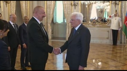 Aliyev in Italia, partenariato Roma-Baku sempre più strategico