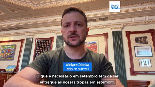 Zelenskyy diz que ajuda dos aliados de Kiev é “urgentemente necessária” para travar as tropas russas