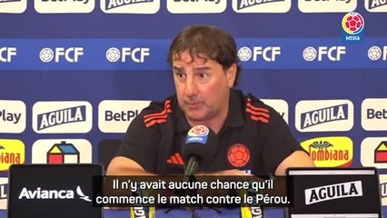 Colombie - Lorenzo : “James Rodriguez est prêt à jouer”