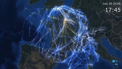 Managing the Sky : DSNA's Air Traffic Management for Paris 2024 Olympic Games